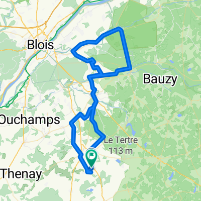 De Route de la Sablière à Route de la Sablière