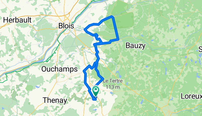 De Route de la Sablière à Route de la Sablière