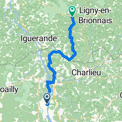 De Chemin des Gravières à Le Bourg