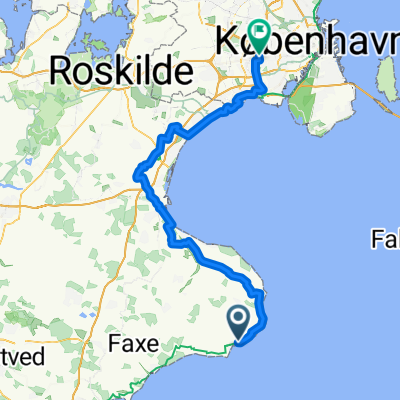 Rodvig nach Kopenhagen