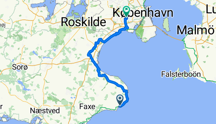 Rodvig nach Kopenhagen