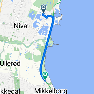 Skovparken, Nivå to Strandvejen, Kokkedal