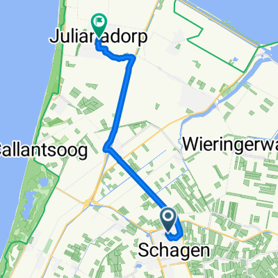 Haagbeukstraat, Schagen naar Doorzwin, Julianadorp