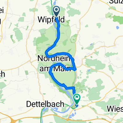 Mainstraße nach Rosengasse