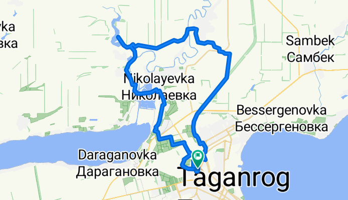 Дарьевский пруд через Ореховую рощу