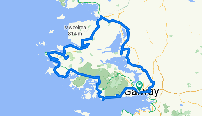 Route nach Seamus Quirke Road