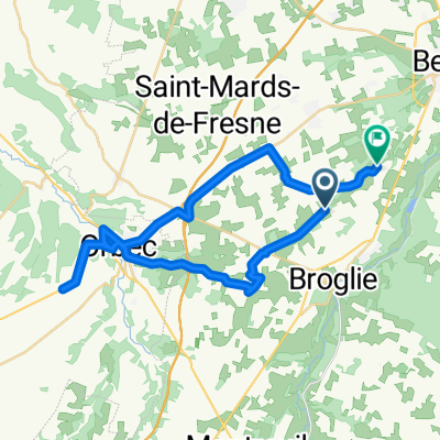 De Route de Broglie à La Panière