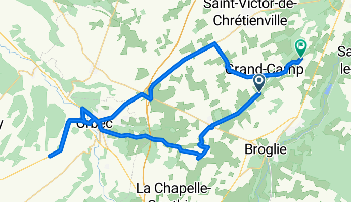 De Route de Broglie à La Panière
