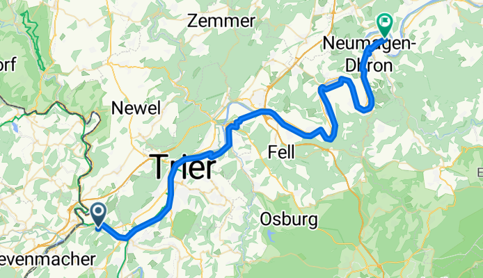 Von Wasserliesch bis Piesport