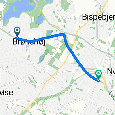 Præstekærvej, Brønshøj to Borups Allé, Frederiksberg