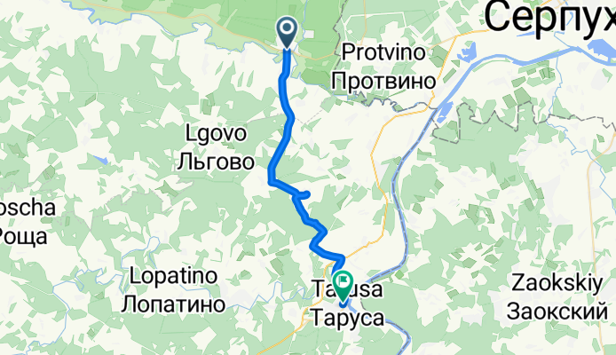 От улица Мира 2-3 до улица Ленина 1а