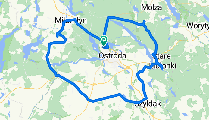 Pętla wkoło Ostródy
