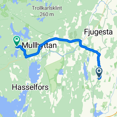 EDSBERGS-SÖRBYTORP to Hinderstorp