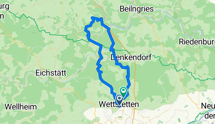 MTB Tour nach 🥵🌞 Euerwanger Bühl, Limesfest 🍺 Kipfenberg zum 🍺 Högnerhäusl 15.8.2025