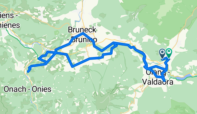 Niederrasen - Perca- Brüneck - Maria Saalen - St. Martin - Stefansdorf - Reischach - Niederrasen