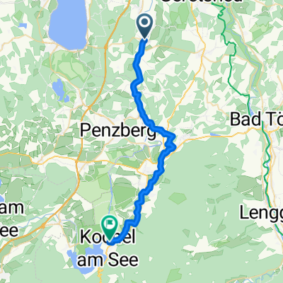 Von Beuerberg bis Kochel am See