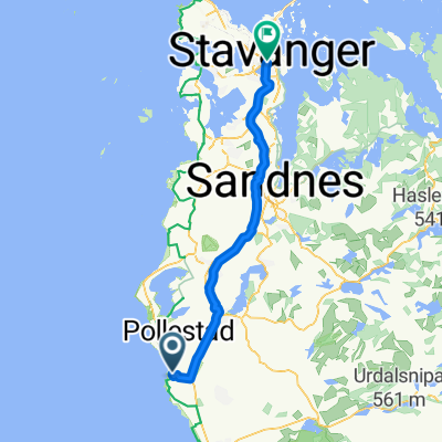 From Nærbø to Stavanger
