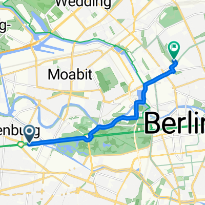 Straße des 17. Juni, Berlin nach Theodor-Heuss-Weg, Berlin