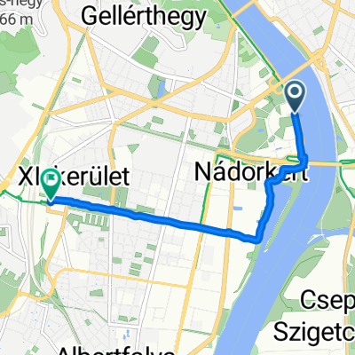 Pázmány Péter sétány, Budapest - Etele tér, Budapest