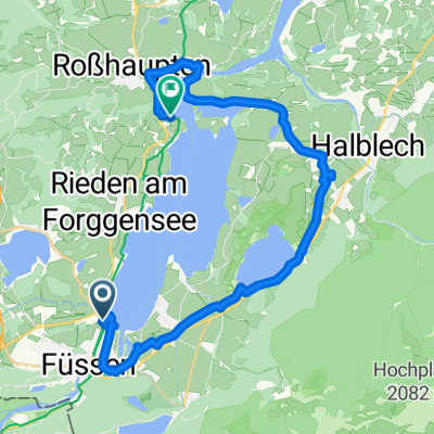 Da Abt-Oberleitner-Straße a Tiefental