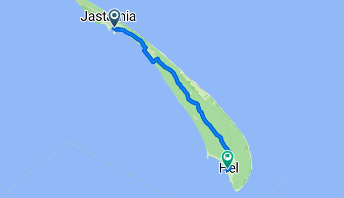 Adama Mickiewicza, Jastarnia do Bulw Nadmorski, Hel