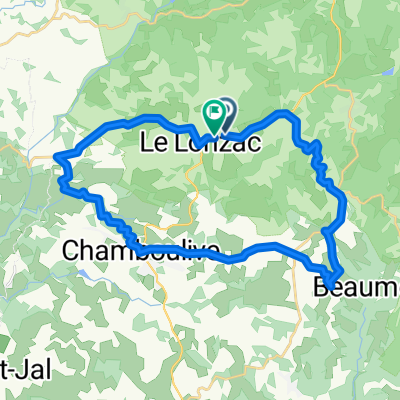 Le Lonzac - 30KM - Boucle