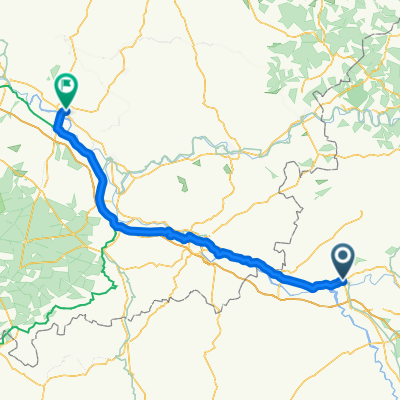 Rue du Pont, Moissac to Place de la Couronne, Marmande