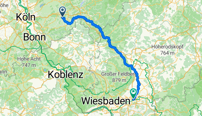 Bahnhofstraße, Wiehl nach Bethmannstraße, Frankfurt am Main