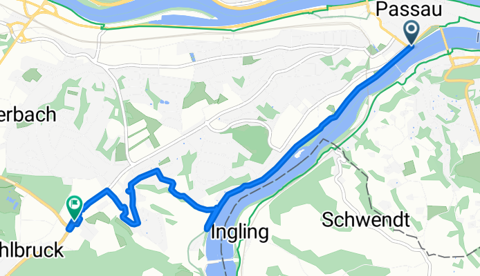 Innpromenade nach Meraner Straße
