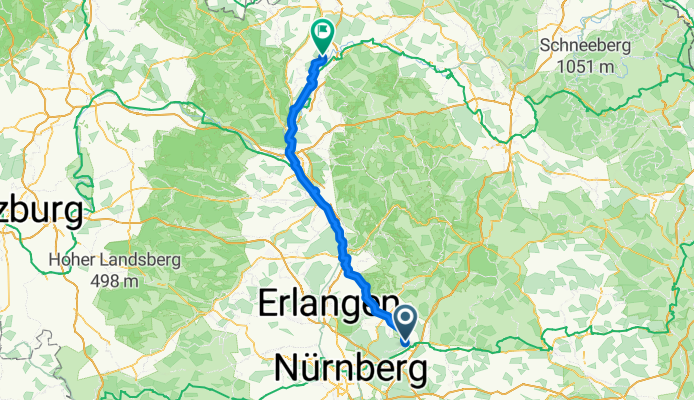 1 Lauf - Staffelstein 94km