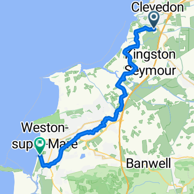 Lakehouse Farm, Clevedon nach Weston-super-Mare, Weston-super-Mare