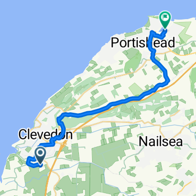 Lakehouse Farm, Clevedon nach Newfoundland Way, Bristol