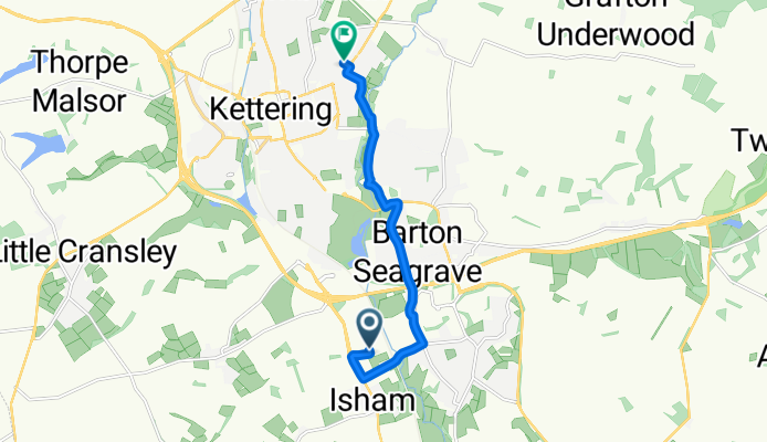 Pytchley, Kettering to Summer Crescent, Kettering