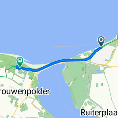 Hoogh Plaetweg nach Hopman de Rijklaan
