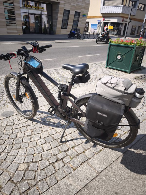 Mödling - Wien - Bratislava Bikepacking day 1