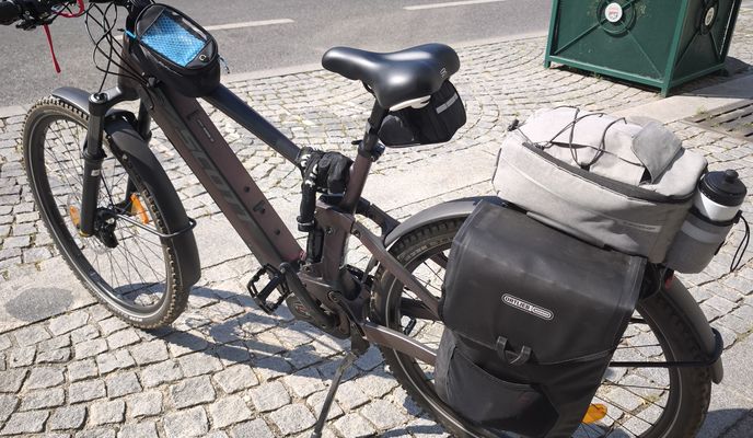 Foto 2 del percorso Bikemap "Mödling - Wien - Bratislava Bikepacking day 1" Foto 2 del percorso Bikemap "Mödling - Wien - Bratislava Bikepacking day 1"