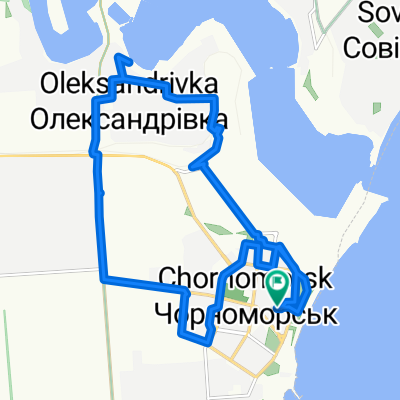вулиця 1-го Травня to вулиця 1-го Травня 8А