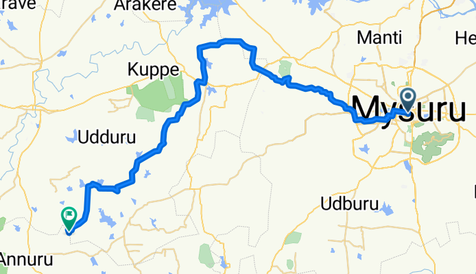 Mysore - Heggadadevankote
