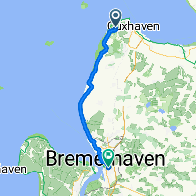 Von Cuxhaven bis Bremerhaven