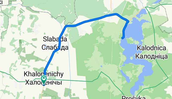 улица 8 Марта, Холопеничский до улица 8 Марта, Холопеничский