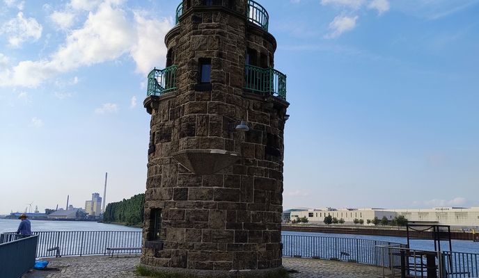 Foto 1 der Bikemap-Route "Bremen 25km Molenfeuer Überseestadt"