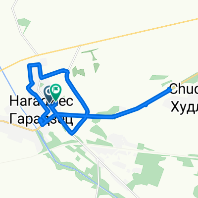 Осмоловичи - Городец, Городецкий до Осмоловичи - Городец, Городецкий