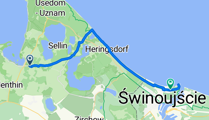 K 35, Benz do al Interferie, Świnoujście