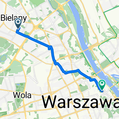 W Perzyńskiego, Varsovie à Topiel, Varsovie