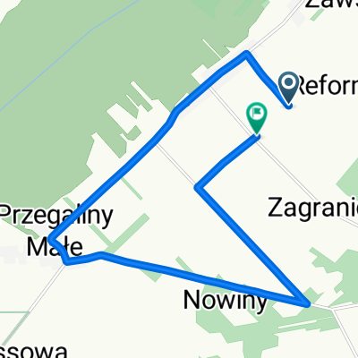 Przegaliny Duże, Komarówka Podlaska do Przegaliny Duże, Komarówka Podlaska