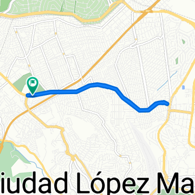 De Mega Soriana Blvr. Ignacio Zaragoza a Mega Soriana Blvr. Ignacio Zaragoza