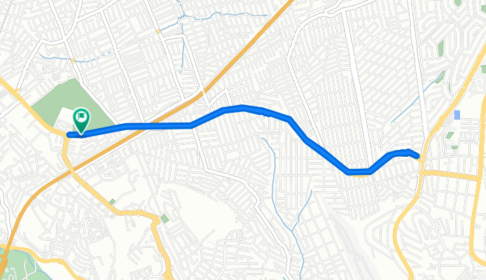 De Mega Soriana Blvr. Ignacio Zaragoza a Mega Soriana Blvr. Ignacio Zaragoza