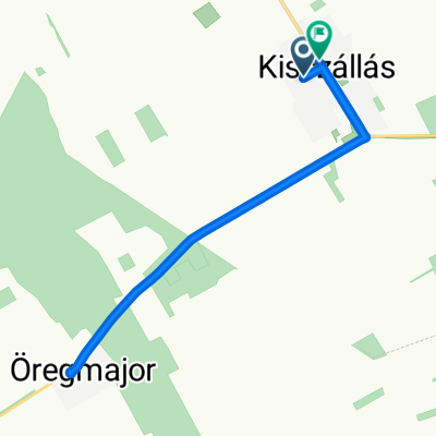 Zöldfa utca, Kisszállás - Fő utca, Kisszállás