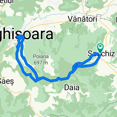 Saschiz - Sighisoara - Saschiz