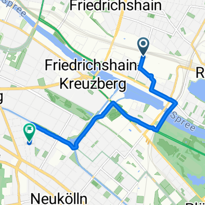 Modersohnstraße, Berlin à Hobrechtstraße, Berlin